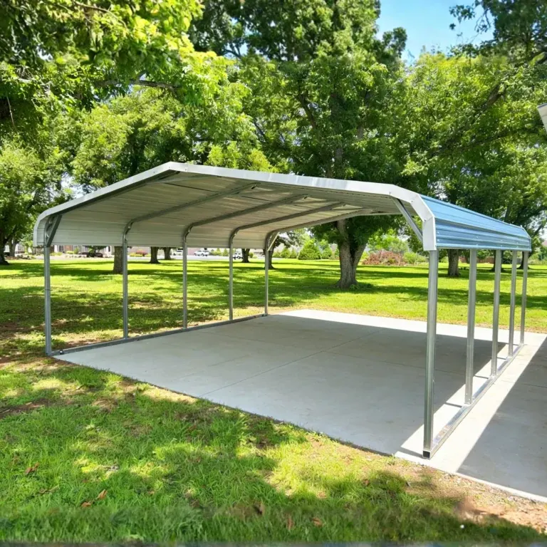 Mötley Cruiser Spacious 2-Car Carport by Metal America